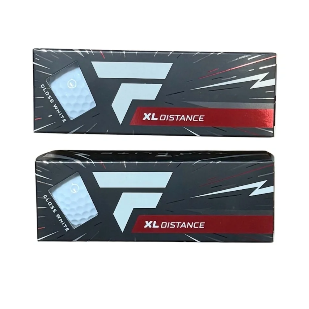Top Flite XL distance, 2 boxes of 3 balls, NEW WITH TAGS